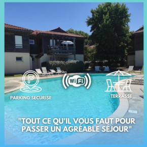 Bel appartement T3 dans résidence 3* à 50 m du lac